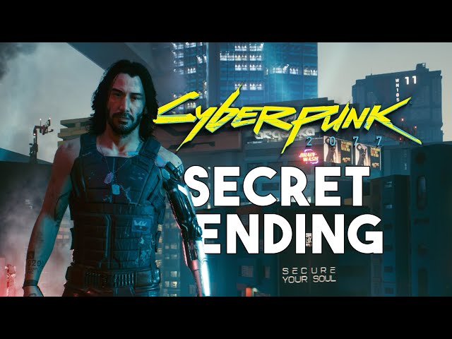 Cyberpunk 2077 -  SECRET ENDING (Don't Fear the Reaper Full Ending)