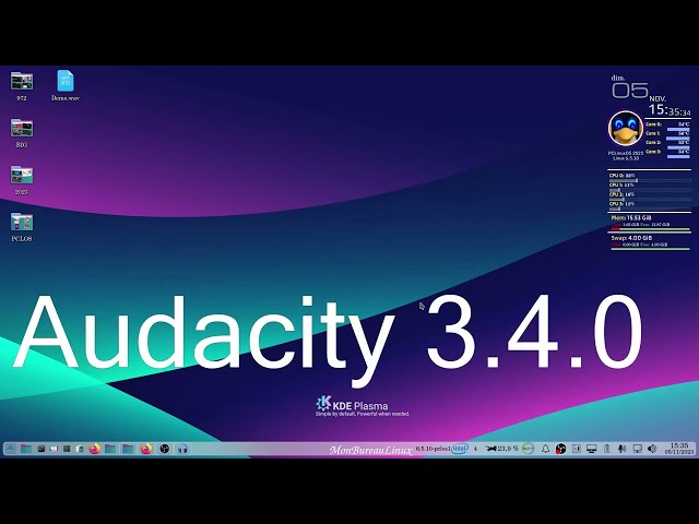 Audacity 3.4.0 une update pour musiciens et un bug connu