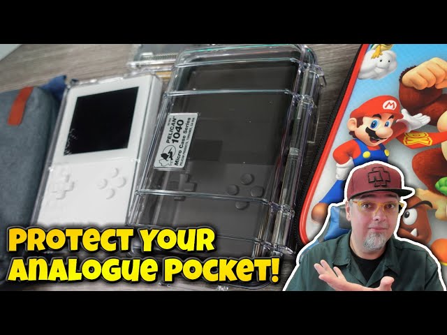 Protect Your Analogue Pocket With A $15 Hard Case! Carrying Case Options!