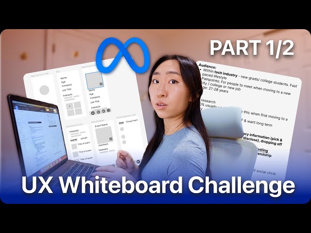 (1/2) UX Mock Whiteboard Challenge: With Meta Designer