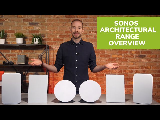 Sonos Architectural Range Overview: In-Ceiling, In-Wall & Outdoor Speakers For Home Renovations