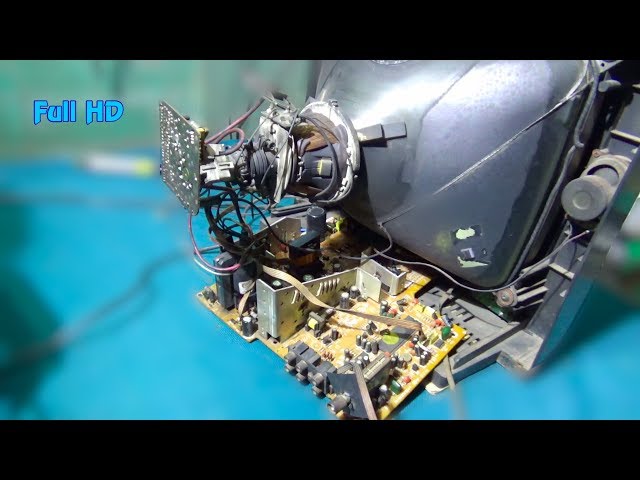 How To Repair Power Problem Of CRT Color Television (Part 4) - Bengali Tutorial