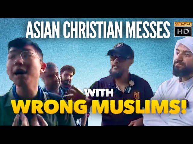 Asian Christian messes with wrong Muslims! Hashim Vs Asian Christian (Speakers corner)