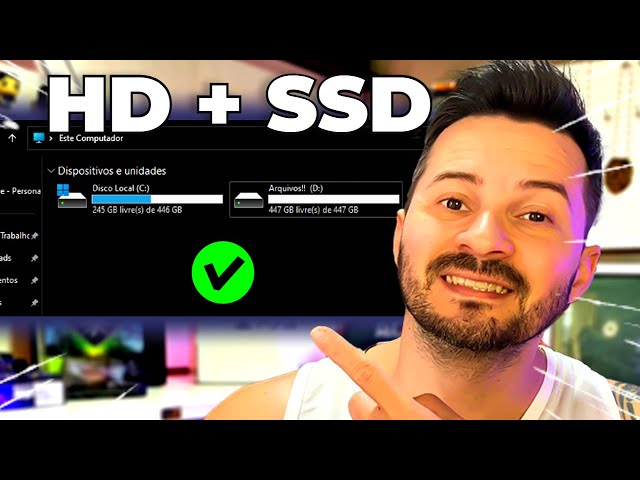 Como instalar um HD ou SSD secundário no PC ou notebook!