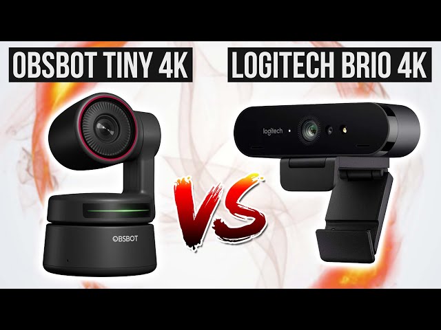 OBSBOT Tiny 4K VS Logitech Brio 4K (Comprehensive Review & Comparison)
