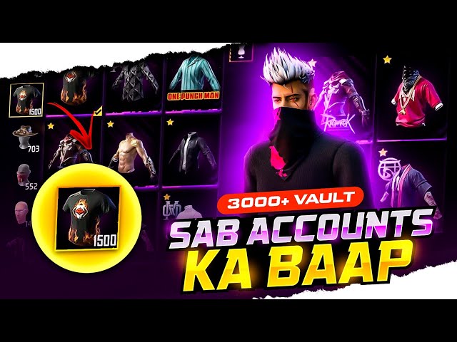 Free Fire Owner Account 🤑 Collection Revealed 😱 || The Most Rarest Account Ever || Jack Official PK