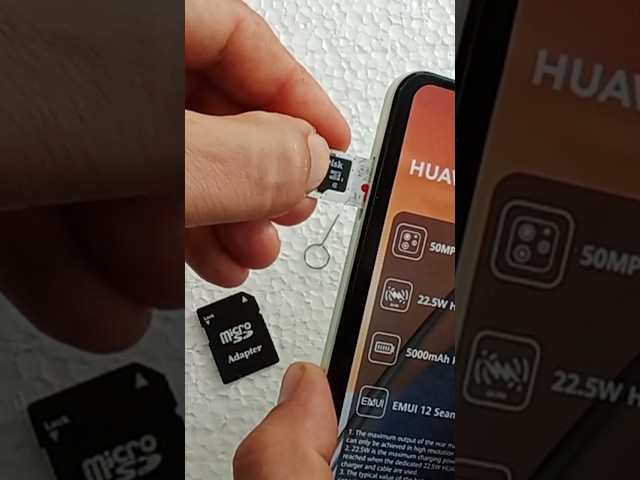 how to put a sim card in Huawei nova y61