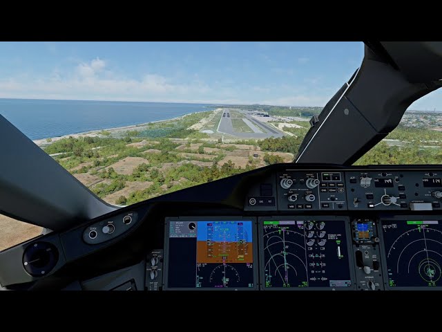 Curaçao TNCC Landing | Kuro B788 | MSFS