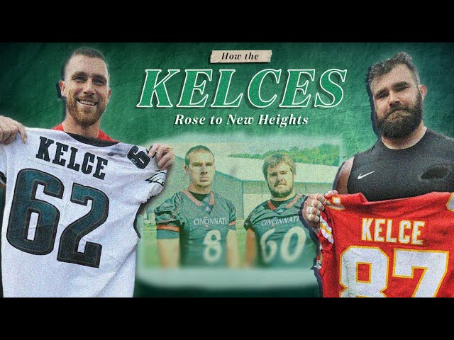 How Jason and Travis Kelce went from misfits to megastars