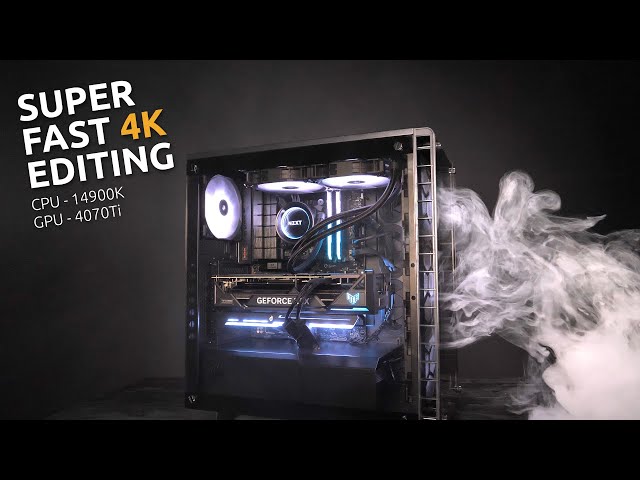 I build the ultimate 4K CREATOR PC 2024 - ASMR