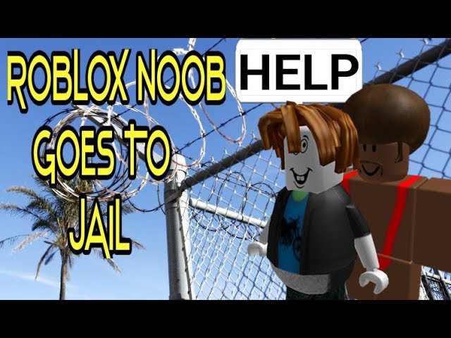 ROBLOX Noob Goes To JAIL! (Bully Story) (FUNNY!)