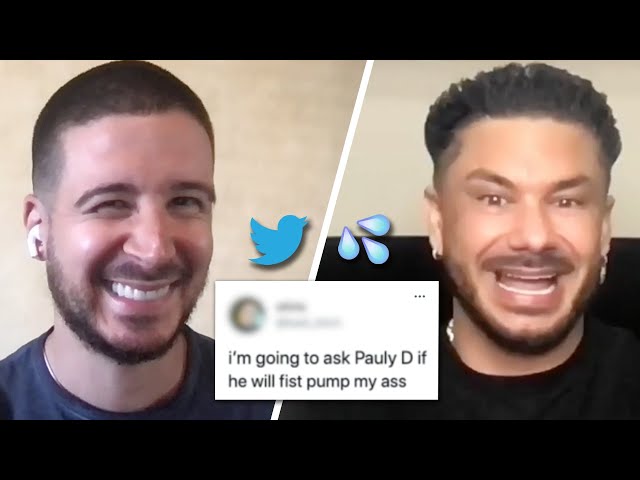 "Jersey Shore's" DJ Pauly D And Vinny Guadagnino Read Thirst Tweets