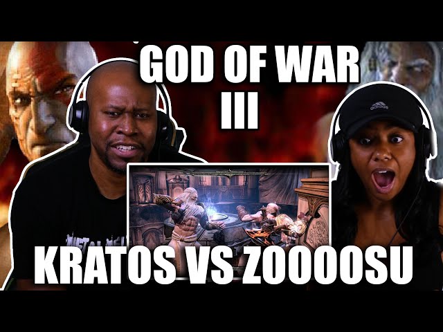 First Time Reaction to God of War 3 - Kratos vs Zeus (Part 13)