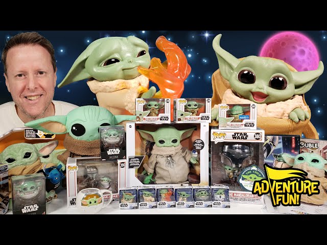 Baby Yoda, The Child, Mandalorian Yoda Series 2 Grogu Collection, Adventure Fun Toy review!