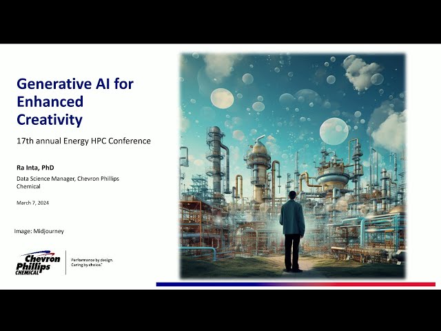 AI in Energy Workshop - Generative AI for Enhanced Creativity