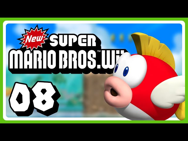 Sonne, Sommer, ins Wasser rein! | New Super Mario Bros. Wii Part 08