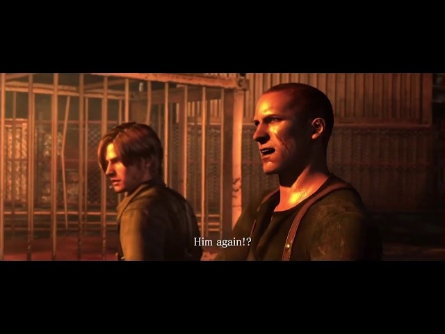 Leon being an epic Chad