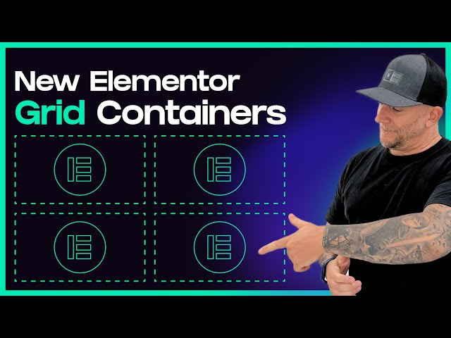 Elementor Grid Containers - First Look & Easy To Get Started