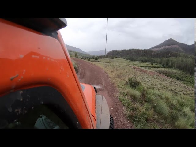 Our Cruise Through Stoney Pass, Colorado in Jeep Gladiators