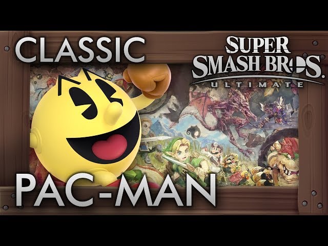 Super Smash Bros. Ultimate: Classic Mode - PAC-MAN - 9.9 Intensity No Continues