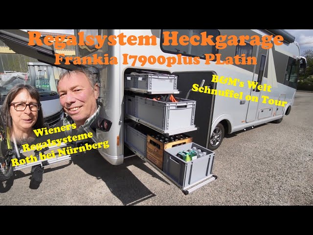 Regalsystem Heckgarage - Frankia I7900 plus Platin - Wieners Regalsysteme