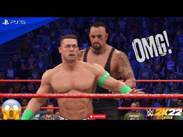 John Cena vs The Undertaker - WWE CHAMPIONSHIP - WWE 2K22