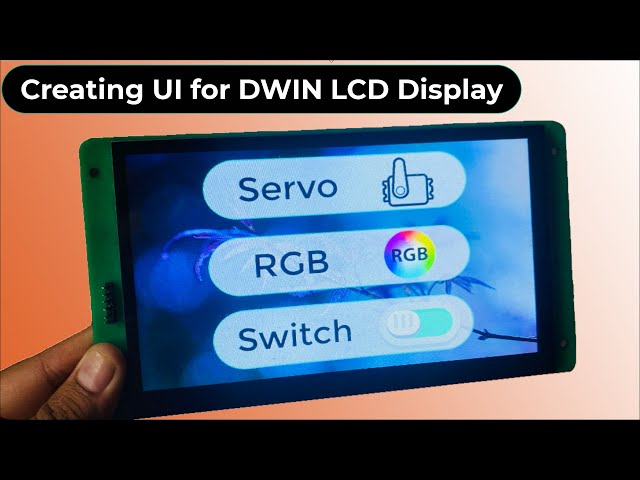 DWIN LCD Display Tutorial || Create beautiful GUI without programming with DGUS Software