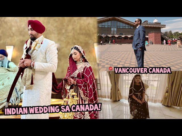 Traditional Indian wedding sa Canada!