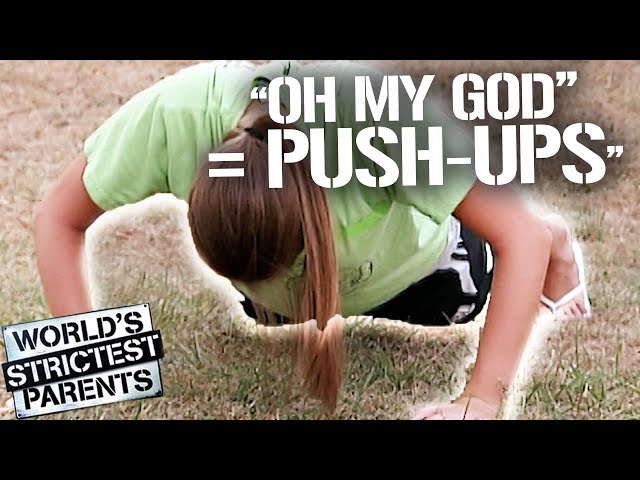 "You Take the Lord's name in vain? You do Push-ups" | World's Strictest Parents