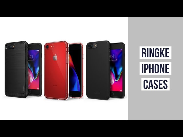 Ringe Fusion Clear ► Amazon's Choice Phone Case ◄  Ringe Onyx Slim Black