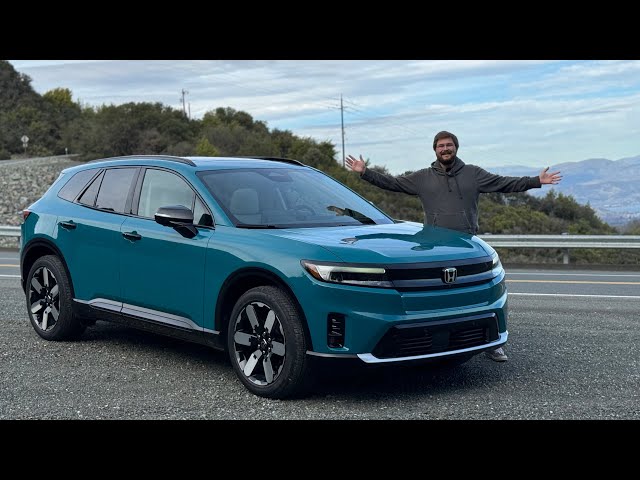 I Drive Honda's New Electric SUV For The First Time! Prologue Full Tour, Software, & Road Test