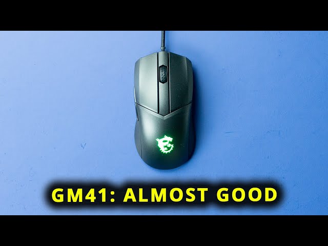 Why the MSI GM41 is ALMOST a Great Mouse #Shorts