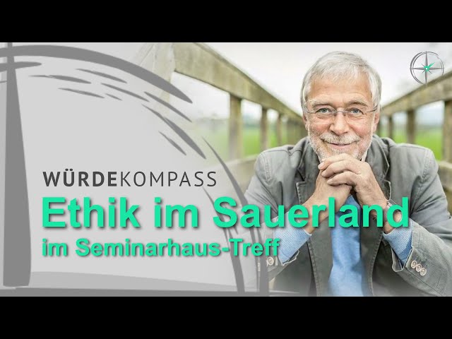 Ethik im Sauerland mit Detlef Springob im Seminarhaus-Treff