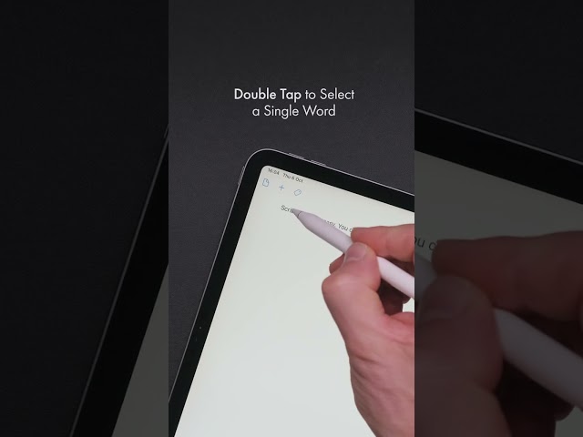 I Make Your iPad Better in 60 Seconds: How To Use Scribble!