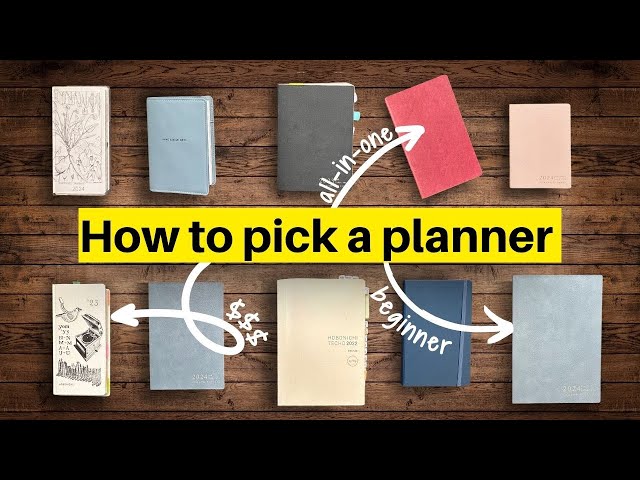 Choosing a Planner for 2024 (beginner's guide)