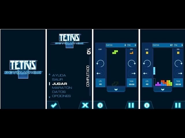 Tetris Revolution - Electronic Arts, Inc. (Java Mobile Game)
