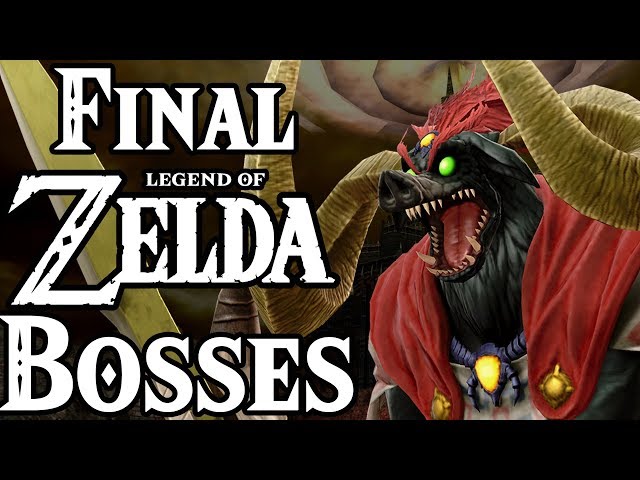 Top 10 Zelda Final Bosses!