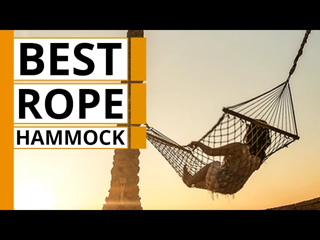 5 Best Rope Hammock | Best Hammock for Beach & Backyard