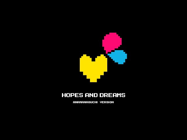 ANAMANAGUCHI - HOPES AND DREAMS  | UNDERTALE | (YTP LIVE VISUALS)
