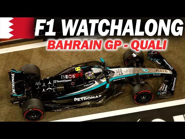 🔴 F1 Watchalong - BAHRAIN GP QUALI - with Commentary & Timings