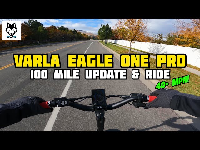 Varla Eagle One Pro 100 Mile Update & High Speed Ride!