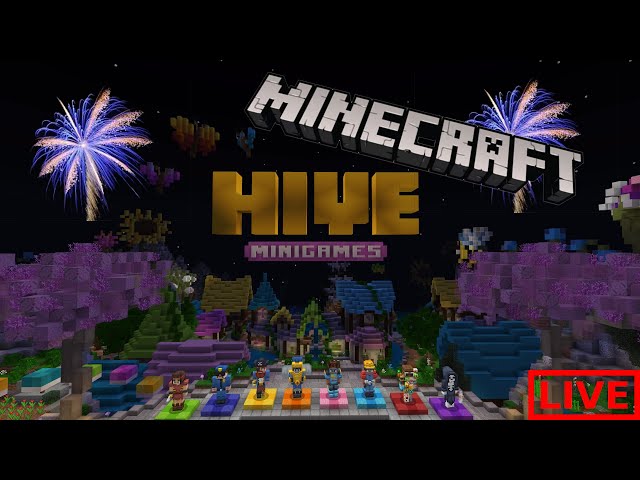 Minecraft Hive Sever Stream w/The Angry Man