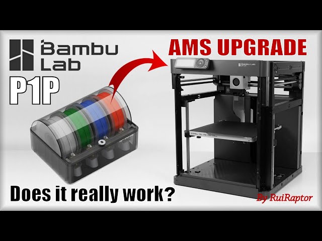 BambuLab P1P - AMS INSTALLATION GUIDE - The Best UPGRADE Ever 👌