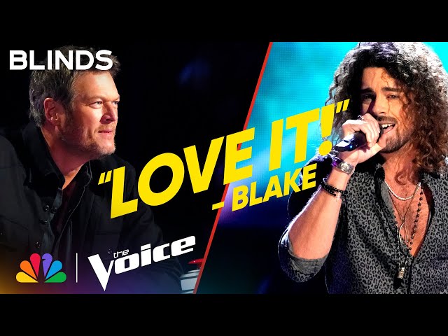 Kason Lester's Gravelly Sound on Daughtry's "It's Not Over" | The Voice Blind Auditions | NBC
