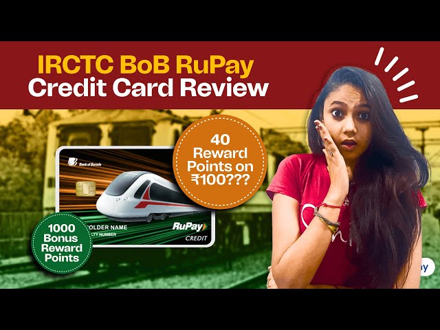 IRCTC Bank of Baroda Rupay Credit Card Review 🚄| Rupay Credit Cards| Travel Credit Cards|