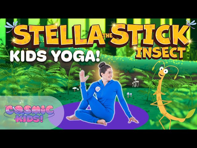 Stella the Stick Insect | A Cosmic Kids Yoga Adventure!