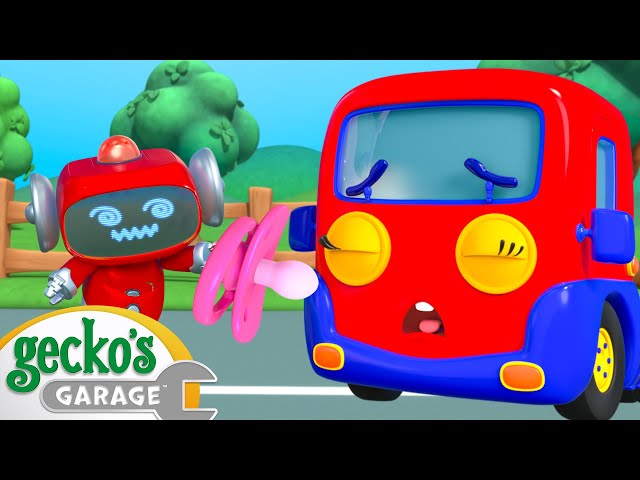 Baby Truck's Lost Dummy Adventure | Gecko's Garage | Cartoons For Kids | Toddler Fun Learning