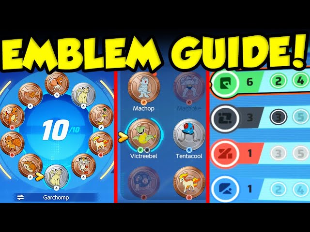 POKEMON UNITE BOOST EMBLEM GUIDE! How To Use Pokemon Unite's Rune System!