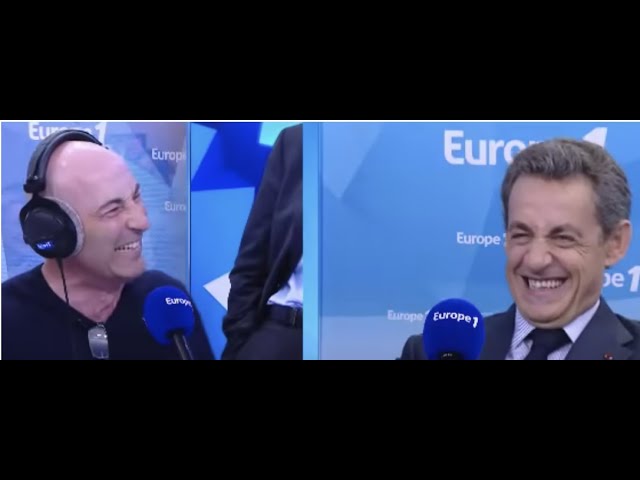 Nicolas Sarkozy hilare devant le festival d’imitations de Nicolas Canteloup