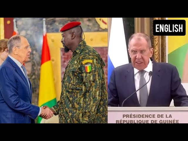 Russia & Guinea renew military & economic cooperation in Sergey Lavrov visit to Conakry